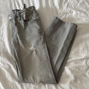 Cat & Jack‎ Kids Gray Distressed Jeans